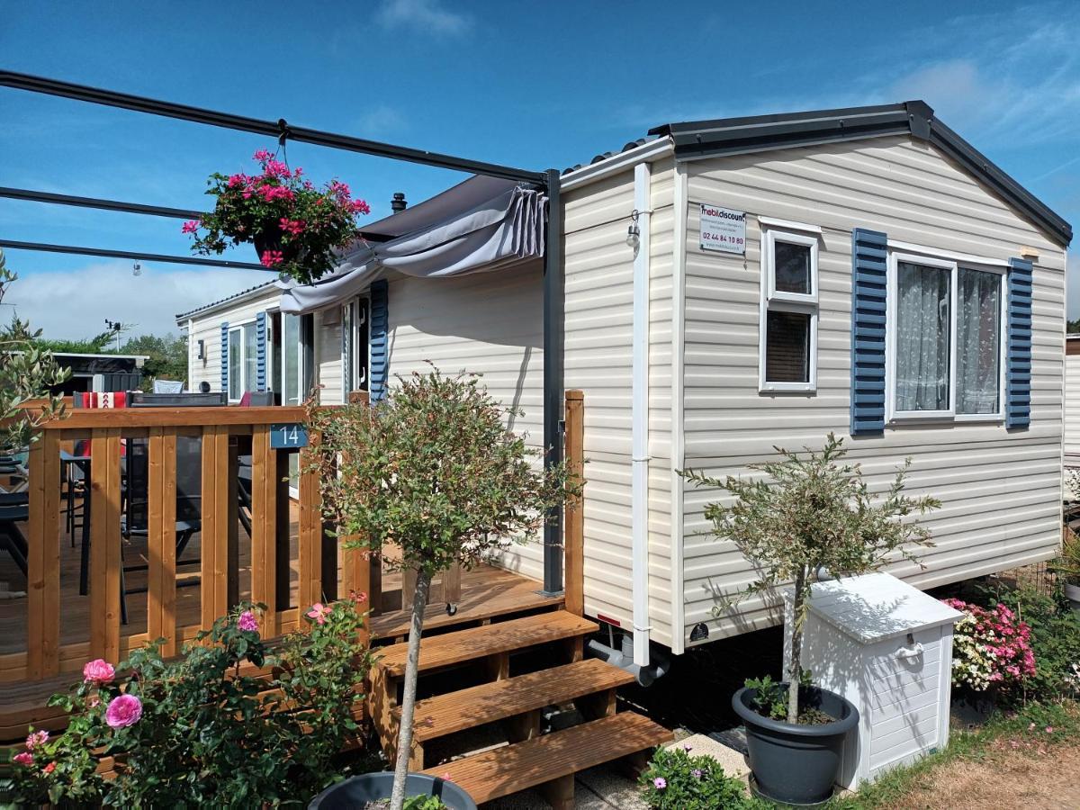 סן-פר-סור-מר La Chanterie Agreable Mobil-Home Residentiel Normand מראה חיצוני תמונה